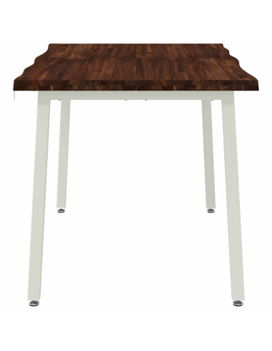 120 x 70 x 75 cm Legno di Acacia Massello Rettangolare