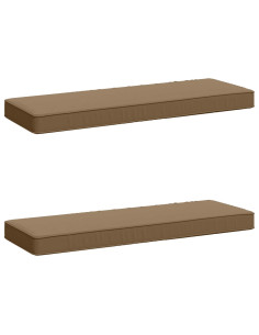 Cuscini per Panchina a 2 Pezzi VUGHT 2 pcs 100% Poliestere
