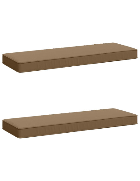 Cuscini per Panchina a 2 Pezzi VUGHT 2 pcs 100% Poliestere