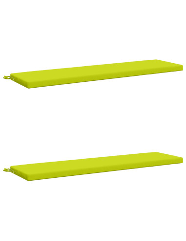 Cuscini per Panchina a 2 Pezzi SOEST 2 pz 100% Poliestere