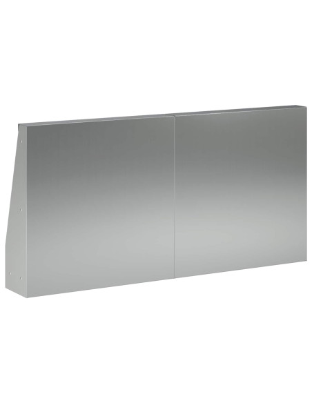 Muro di contenimento 2 pz 40 x 12 x 50 cm Acciaio zincato