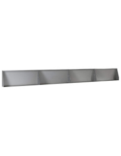 Muro di contenimento 4 pz 100 x 12 x 50 cm Acciaio zincato 2