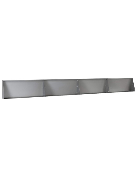 Muro di contenimento 4 pz 100 x 12 x 50 cm Acciaio zincato