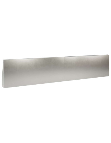 Muro di contenimento 4 pz 100 x 12 x 50 cm Acciaio zincato