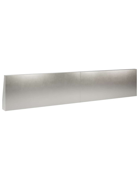 Muro di contenimento 4 pz 100 x 12 x 50 cm Acciaio zincato