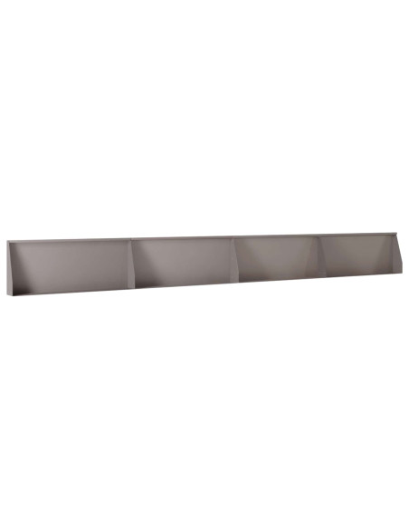 Muro di contenimento 4 pz 100 x 12 x 40 cm Acciaio Corten