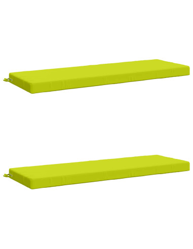 Cuscini per Panchina a 2 Pezzi SOEST 2 pz 100% Poliestere