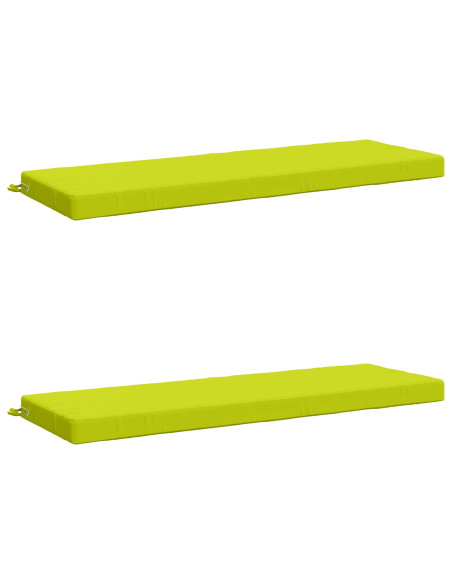 Cuscini per Panchina a 2 Pezzi SOEST 2 pz 100% Poliestere