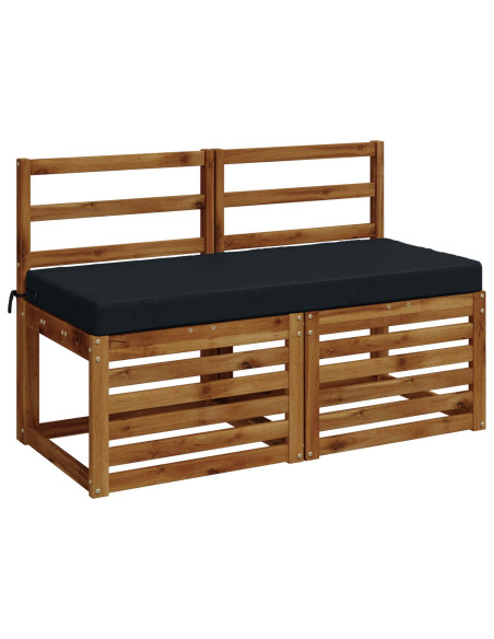 Cuscini per Panchina a 2 Pezzi SOEST 2 pz 100% Poliestere