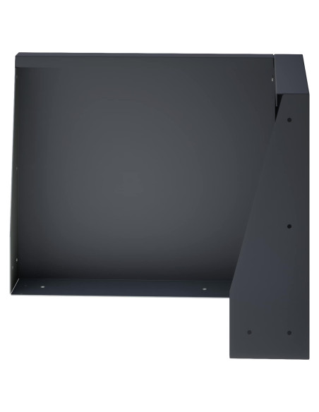 Muro di contenimento 2 pz 50 x 50 x 50 cm Acciaio Antracite