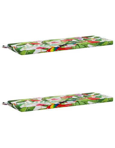 Cuscini per Panchina a 2 Pezzi SOEST 2 pz 100% Poliestere