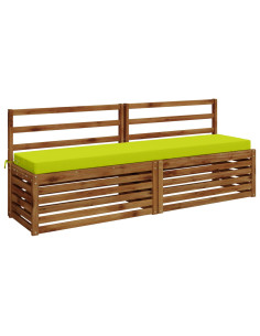 Cuscini per Panchina a 2 Pezzi SOEST 2 pz 100% Poliestere 2