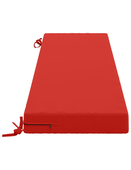 Cuscini per Panchina a 2 Pezzi SOEST 2 pz 100% Poliestere Rosso