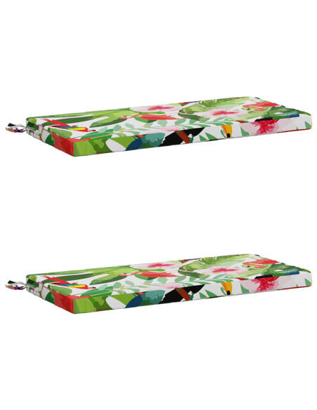 Cuscini per Panchina a 2 Pezzi SOEST 2 pz 100% Poliestere