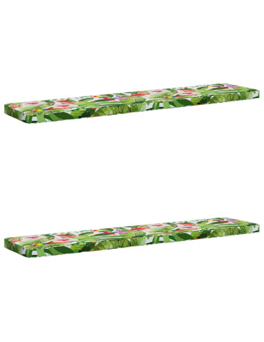Cuscini per Panchina a 2 Pezzi VUGHT 2 pz 100% Poliestere