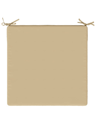 Cuscino per Sedia in Unico Pezzo SOEST 100% Poliestere Beige