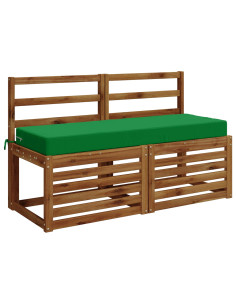 Cuscino per la seduta SOEST 100% Poliestere Verde 2
