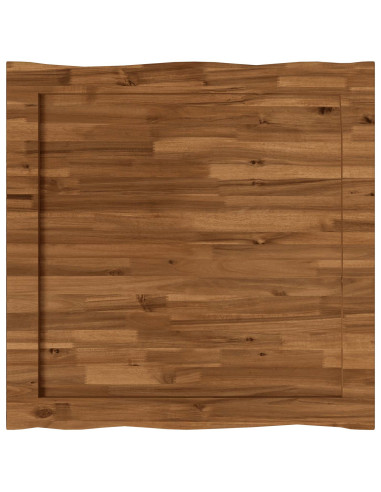 Piano del Tavolo Rettangolare 80 x 80 x 3,5 cm Quadrato