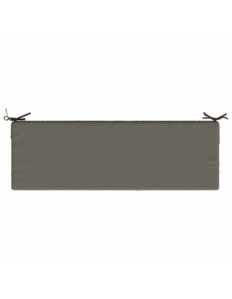Cuscino per la seduta SOEST 100% Poliestere Grigio