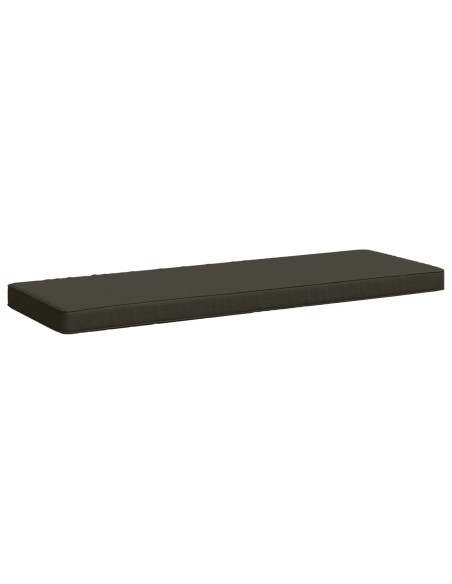 Cuscino per Panchina a 1 Pezzo VUGHT 100% Poliestere Antracite