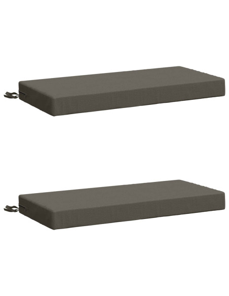 Cuscini per Panchina a 2 Pezzi SOEST 2 pz 100% Poliestere