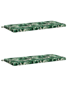 Cuscini per Panchina a 2 Pezzi SOEST 2 pz 100% Poliestere