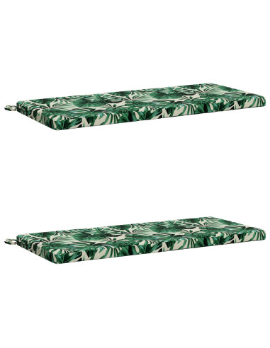 Cuscini per Panchina a 2 Pezzi SOEST 2 pz 100% Poliestere