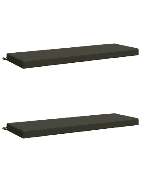 Cuscini per Panchina a 2 Pezzi SOEST 2 pz 100% Poliestere