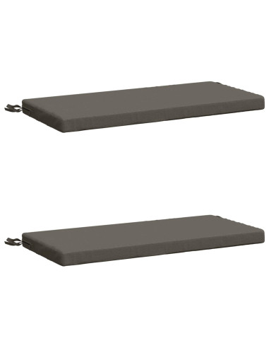 Cuscini per Panchina a 2 Pezzi SOEST 2 pz 100% Poliestere