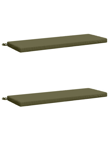 Cuscini per Panchina a 2 Pezzi SOEST 2 pz 100% Poliestere