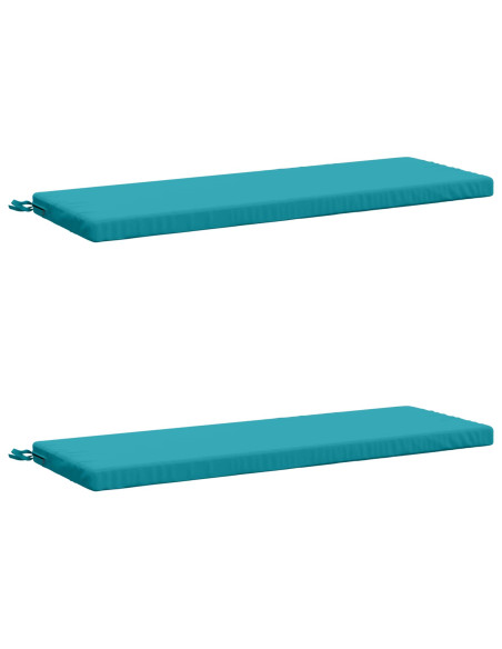 Cuscini per Panchina a 2 Pezzi SOEST 2 pz 100% Poliestere