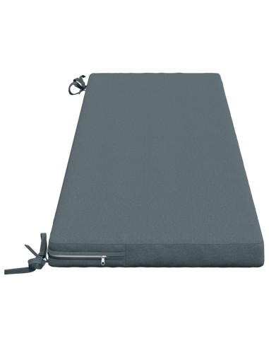 Cuscini per Panchina a 2 Pezzi SOEST 2 pz 100% Poliestere Blu