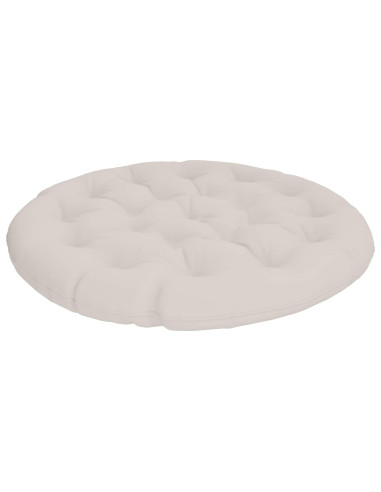 Cuscino per Sedia Papasan VIANEN 100% Poliestere Bianco