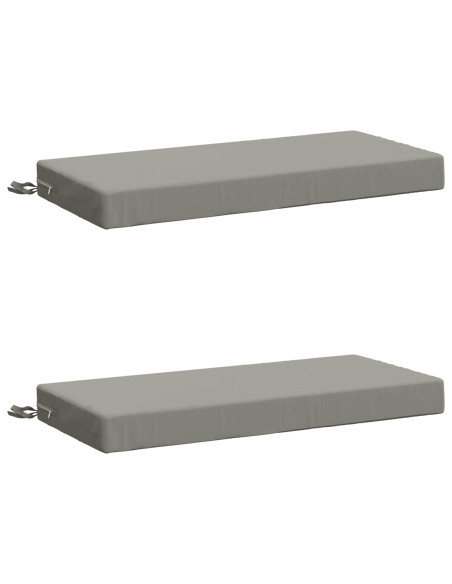 Cuscini per Panchina a 2 Pezzi SOEST 2 pz 100% Poliestere