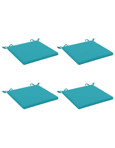 Cuscini per Sedia in 4 Pezzi SOEST 4 pz 100% Poliestere