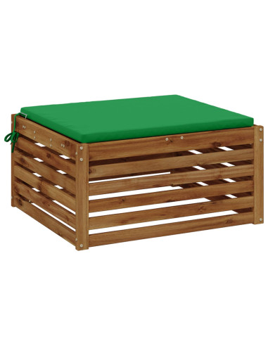 Cuscino per Sedia in Unico Pezzo SOEST 100% Poliestere Verde