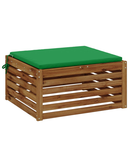 Cuscino per Sedia in Unico Pezzo SOEST 100% Poliestere Verde