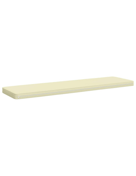 Cuscino per Panchina a 1 Pezzo VUGHT 100% Poliestere Crema
