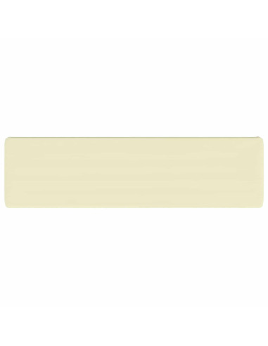 Cuscino per Panchina a 1 Pezzo VUGHT 100% Poliestere Crema