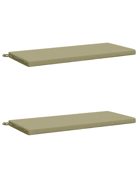 Cuscini per Panchina a 2 Pezzi SOEST 2 pz 100% Poliestere