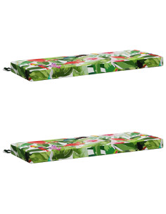 Cuscini per Panchina a 2 Pezzi SOEST 2 pz 100% Poliestere