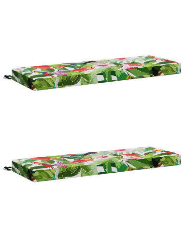 Cuscini per Panchina a 2 Pezzi SOEST 2 pz 100% Poliestere