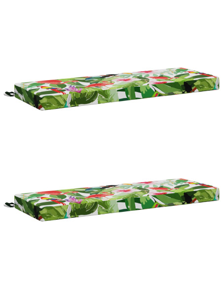 Cuscini per Panchina a 2 Pezzi SOEST 2 pz 100% Poliestere