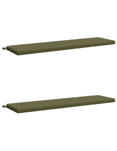 Cuscini per Panchina a 2 Pezzi SOEST 2 pz 100% Poliestere
