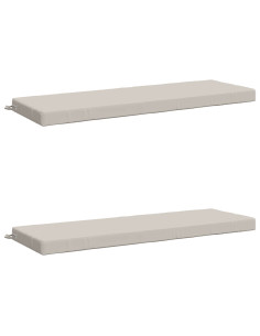 Cuscini per Panchina a 2 Pezzi SOEST 2 pz 100% Poliestere