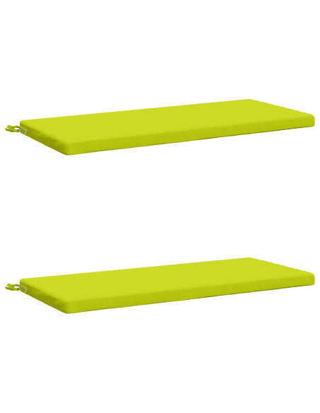 Cuscini per Panchina a 2 Pezzi SOEST 2 pz 100% Poliestere