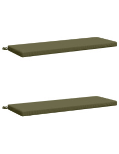 Cuscini per Panchina a 2 Pezzi SOEST 2 pz 100% Poliestere