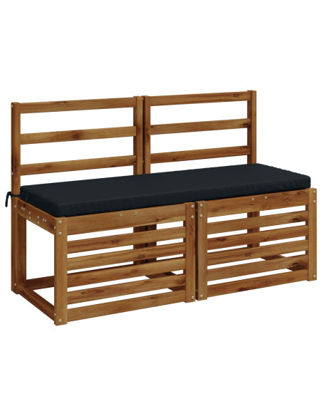 Cuscini per Panchina a 2 Pezzi SOEST 2 pz 100% Poliestere