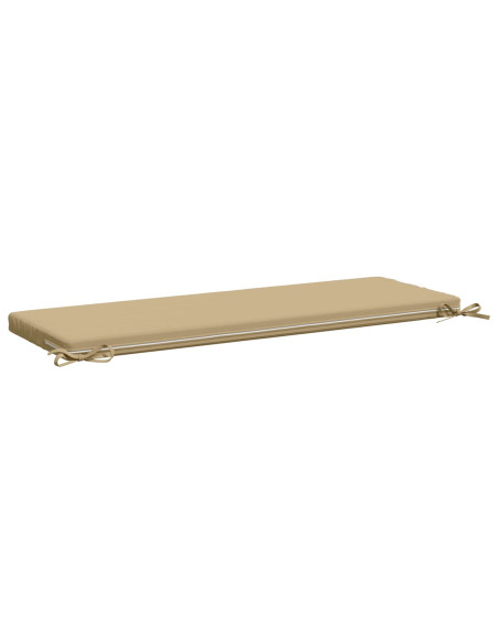 Cuscini per Panchina a 2 Pezzi SOEST 2 pz 100% Poliestere Beige