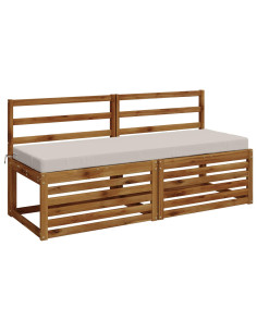 Cuscini per Panchina a 2 Pezzi SOEST 2 pz 100% Poliestere 2